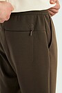 Sweatshorts with lyocell 4 | BROWN | Audimas