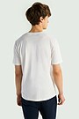 Short sleeve cotton T-shirt 2 | WHITE | Audimas