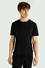 Synthetic active T-shirt 2 | BLACK | Audimas