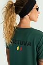National collection printed T-shirts 3 | GREEN | Audimas