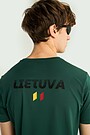 National collection synthetic T-shirt 3 | GREEN | Audimas