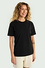 Short sleeve cotton T-shirt 1 | BLACK | Audimas