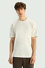 National collection oversized T-shirt 3 | Cream | Audimas