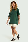National collection oversized T-shirt 2 | GREEN | Audimas
