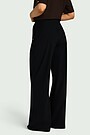 SENSITIVE fabric relaxed fit pants 3 | BLACK | Audimas