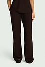 SENSITIVE fabric relaxed fit pants 3 | BROWN | Audimas