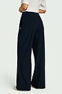 SENSITIVE fabric relaxed fit pants 3 | Dark blue | Audimas