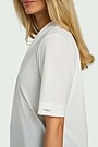 SENSITIVE fabric T-shirt 4 | Cream | Audimas