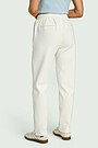 Cotton pique sweatpants 3 | WHITE | Audimas