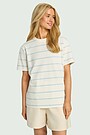 Striped T-shirt 1 | Cream | Audimas