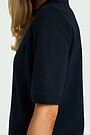 Pique Polo T-shirt 3 | Dark blue | Audimas