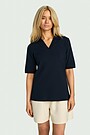 Pique Polo T-shirt 1 | Dark blue | Audimas