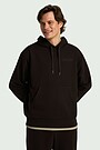 National collection cotton hoodie 1 | BROWN | Audimas