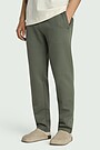 Cotton pique sweatpants 2 | GREEN | Audimas
