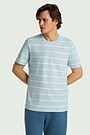 Striped T-shirt 2 | Dark blue | Audimas