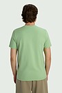Short sleeve cotton T-shirt 2 | GREEN | Audimas