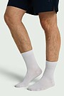 Crew length viscose fiber socks 2 | WHITE | Audimas