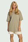 National collection oversized T-shirt 2 | BROWN | Audimas