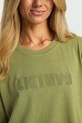 National collection oversized T-shirt 4 | GREEN | Audimas