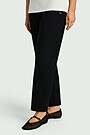 SENSITIVE fabric tapered fit pants 4 | BLACK | Audimas
