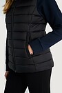 Essential synthetic fill vest 4 | BLACK | Audimas