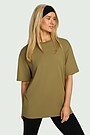Oversized Active T-shirt 1 | GREEN | Audimas