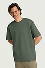 Oversized short sleeve T-shirt 3 | GREEN | Audimas