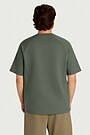 Oversized short sleeve T-shirt 4 | GREEN | Audimas