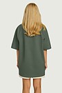 Oversized short sleeve T-shirt 5 | GREEN | Audimas