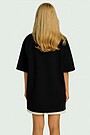 Oversized short sleeve T-shirt 5 | BLACK | Audimas