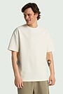 Oversized short sleeve T-shirt 4 | WHITE | Audimas