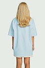 Oversized short sleeve T-shirt 5 | BLUE | Audimas