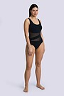 SENSITIVE fabric swimsuit 5 | BLACK | Audimas