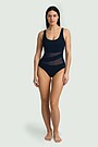 SENSITIVE fabric swimsuit 2 | Dark blue | Audimas