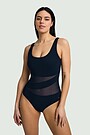 SENSITIVE fabric swimsuit 1 | Dark blue | Audimas