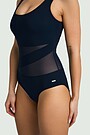 SENSITIVE fabric swimsuit 4 | Dark blue | Audimas