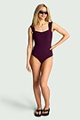 SENSITIVE fabric swimsuit 3 | PURPLE | Audimas