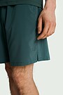 Lightweight active shorts 4 | Dark green | Audimas