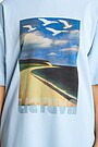 National collection oversized T-shirt 3 | BLUE | Audimas