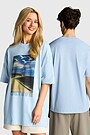 National collection oversized T-shirt 1 | BLUE | Audimas