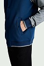 Cotton bomber jacket 3 | Dark blue | Audimas