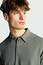 Synthetic pique polo 3 | GREEN | Audimas