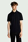 Synthetic pique polo 1 | BLACK | Audimas