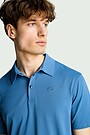 Synthetic pique polo 3 | BLUE | Audimas