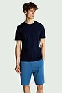 Cotton T-shirt 2 | Dark blue | Audimas
