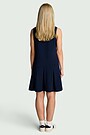 Pique dress 2 | Dark blue | Audimas