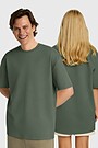 Oversized short sleeve T-shirt 1 | GREEN | Audimas