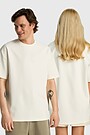 Oversized short sleeve T-shirt 1 | WHITE | Audimas
