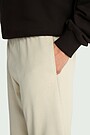Soft cotton sweatshorts 5 | Cream | Audimas