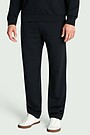 Straight fit sweatpants 2 | BLACK | Audimas